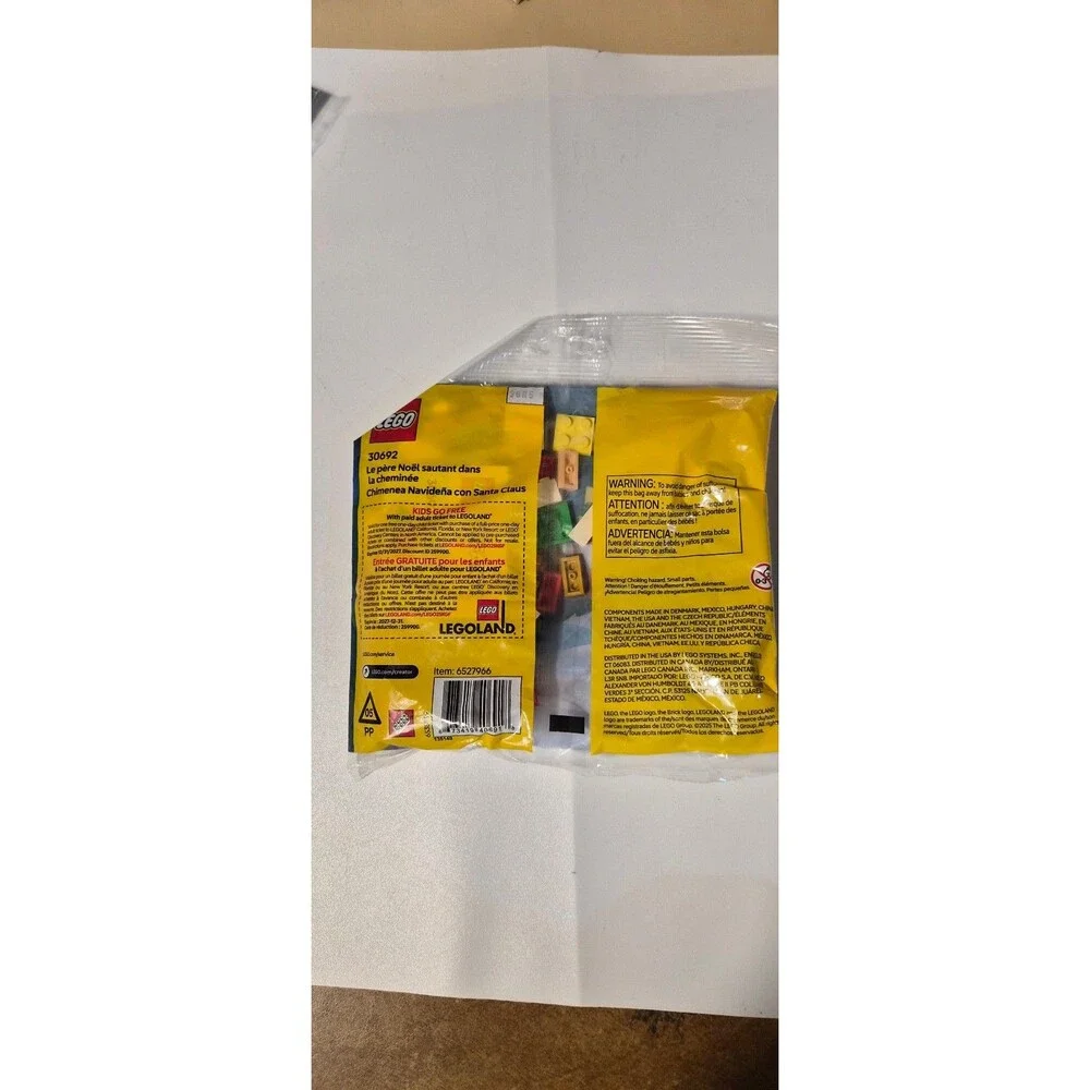 LEGO Creator Christmas Chimney Fun with Santa 30692 Holiday Polybag New Sealed